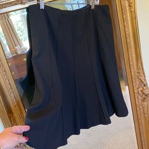 Gored A-line skirt